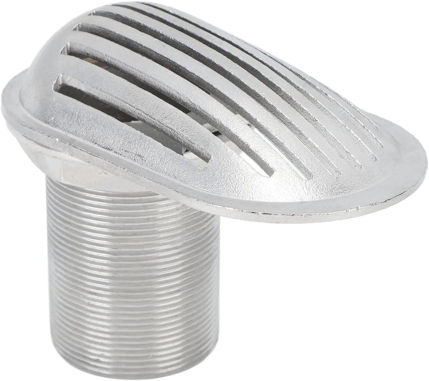 2in Marine Boat Intake Strainer, 316 Stainless Steel Proof Thru Hull Water Pickup Filter Scoop, Pumps from Clogging, Boat Water Pick Up for Boat, Yacht