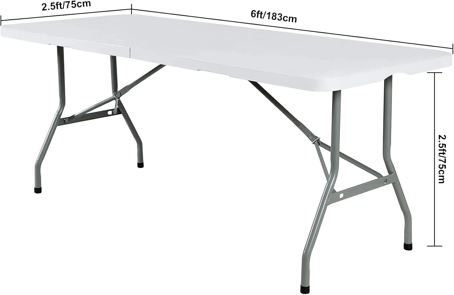 2Pack Spandex Waterproof Table Covers 6ft，Spandex 6ft Waterproof Table Cover for Party,Wedding, Banquet, and Events(Champagne)