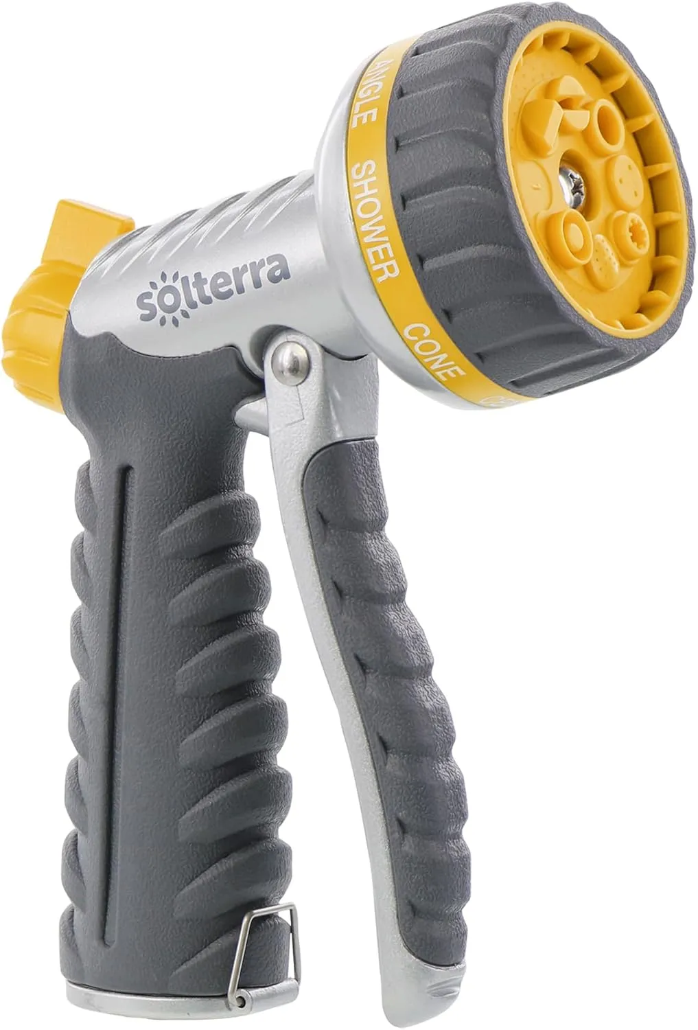 8-Pattern Garden Hose Nozzle with Front Trigger