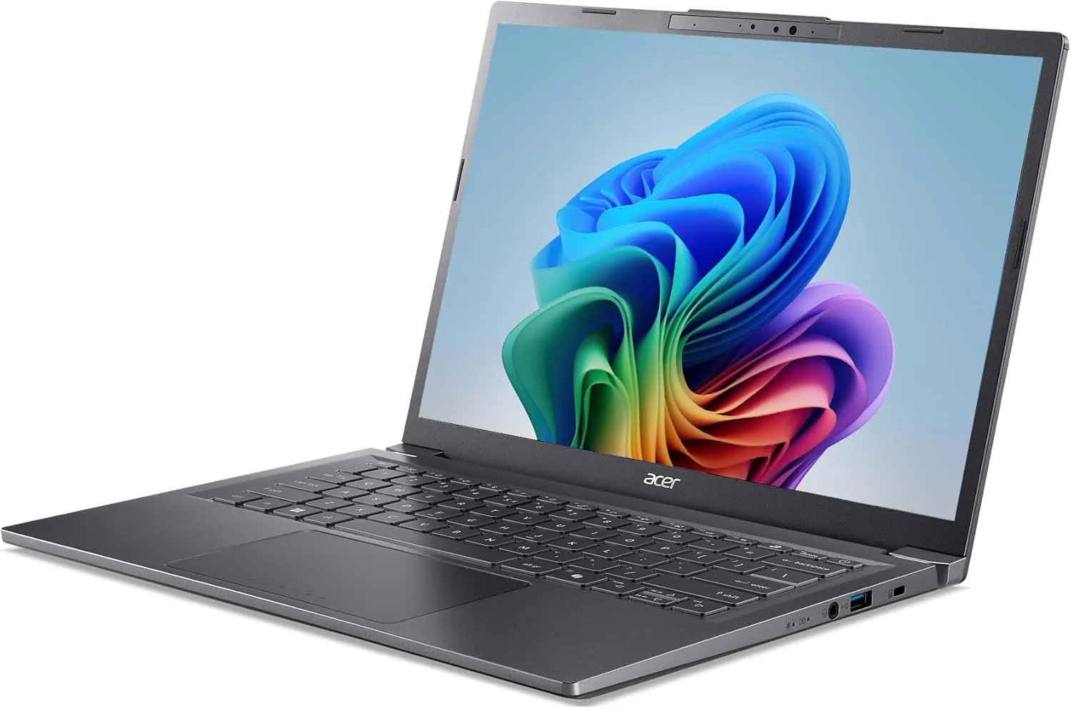 acer Aspire 14 AI Copilot  PC | 14" WUXGA Display | Intel Core Ultra 5 Processor 226V | NPU: Up to 40 Tops - GPU: Up to 53 Tops | Intel ARC 130V | 16GB LPDDR5X | 512GB SSD | Wi-Fi 6E | A14-52M-51S1