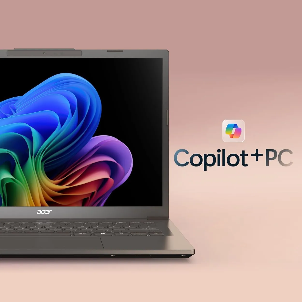 acer Aspire 14 AI Copilot  PC | 14" WUXGA Display | Intel Core Ultra 5 Processor 226V | NPU: Up to 40 Tops - GPU: Up to 53 Tops | Intel ARC 130V | 16GB LPDDR5X | 512GB SSD | Wi-Fi 6E | A14-52M-51S1