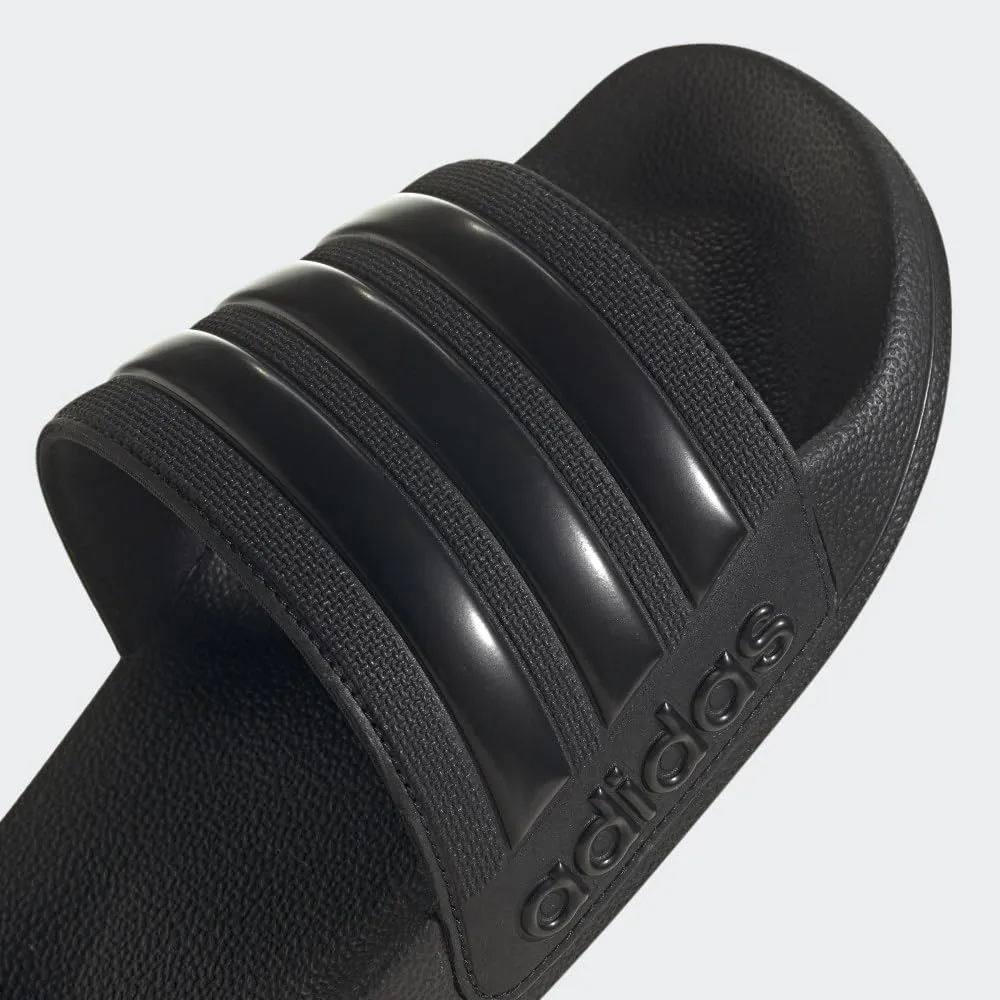adidas Unisex Shower Slide Sandal, Core Black/Core Black/Core Black, 9 US Men