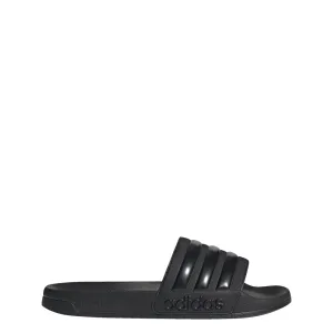 adidas Unisex Shower Slide Sandal, Core Black/Core Black/Core Black, 9 US Men