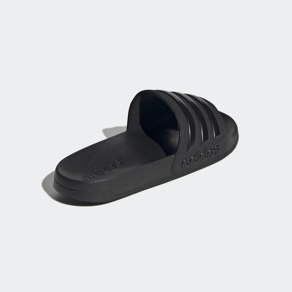 adidas Unisex Shower Slide Sandal, Core Black/Core Black/Core Black, 9 US Men