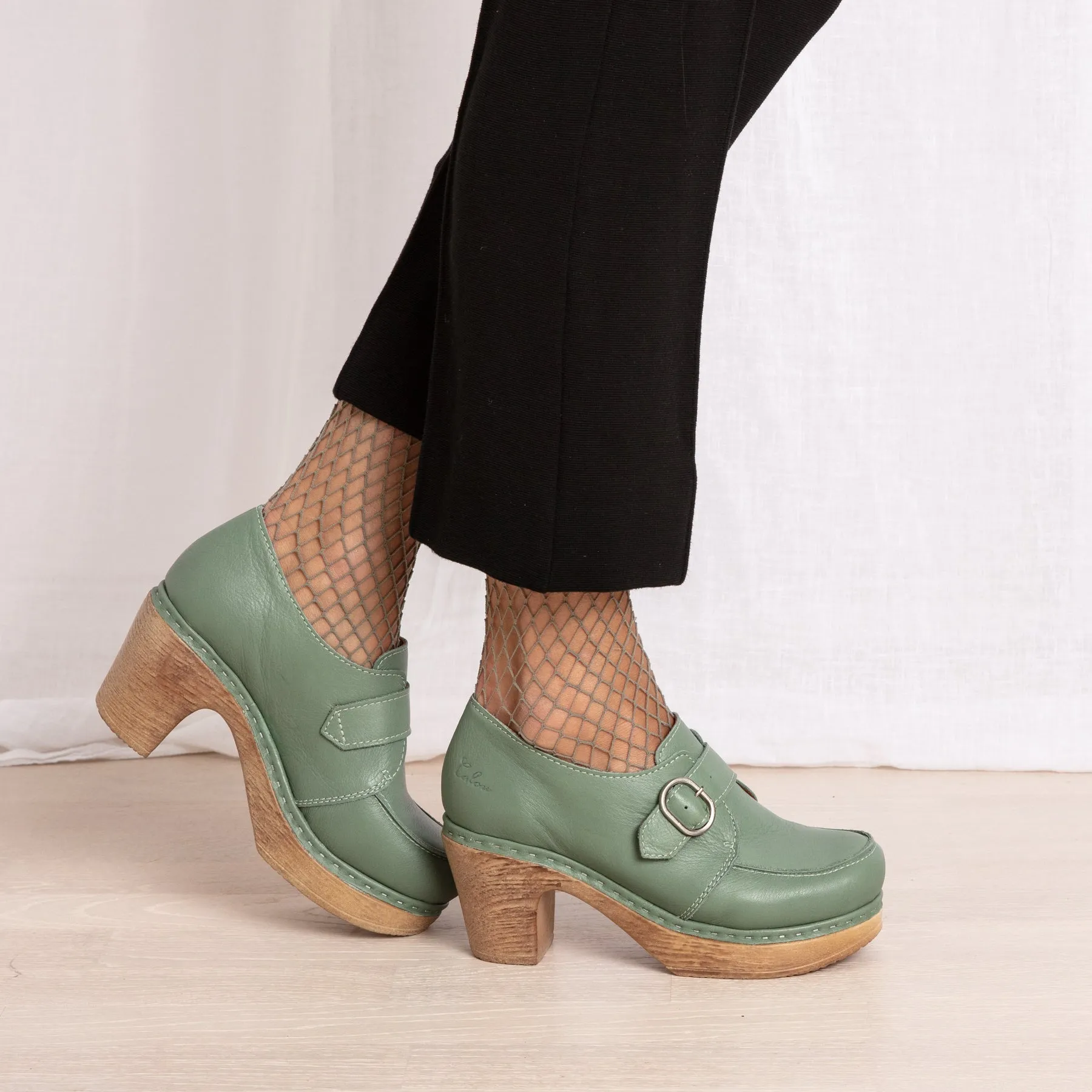 Alex Clog Loafer Green