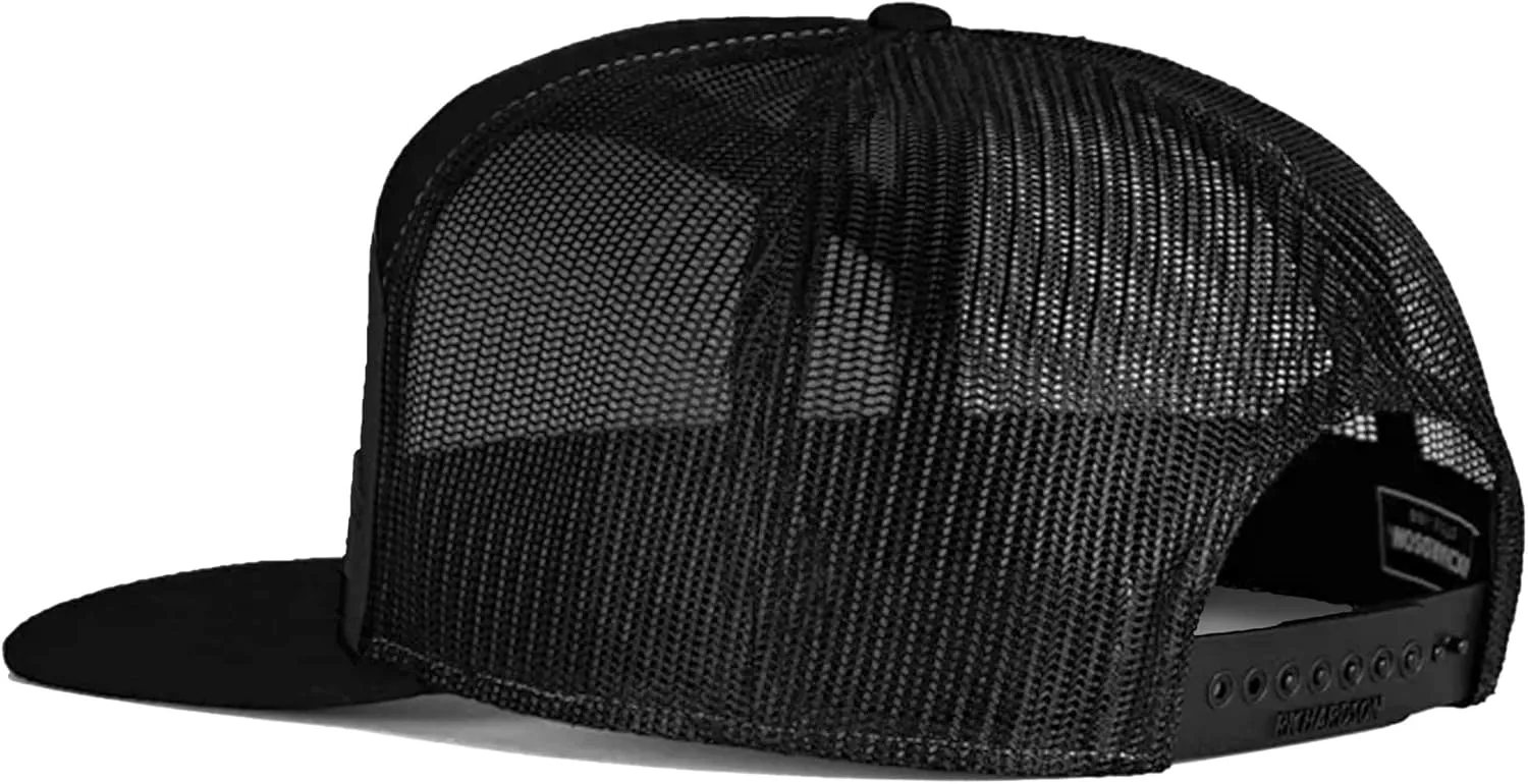 Alpha Workout Hats for Men, 7 Panel Laser Vented Classic Adjustable Snapback Hat Mens Gifts