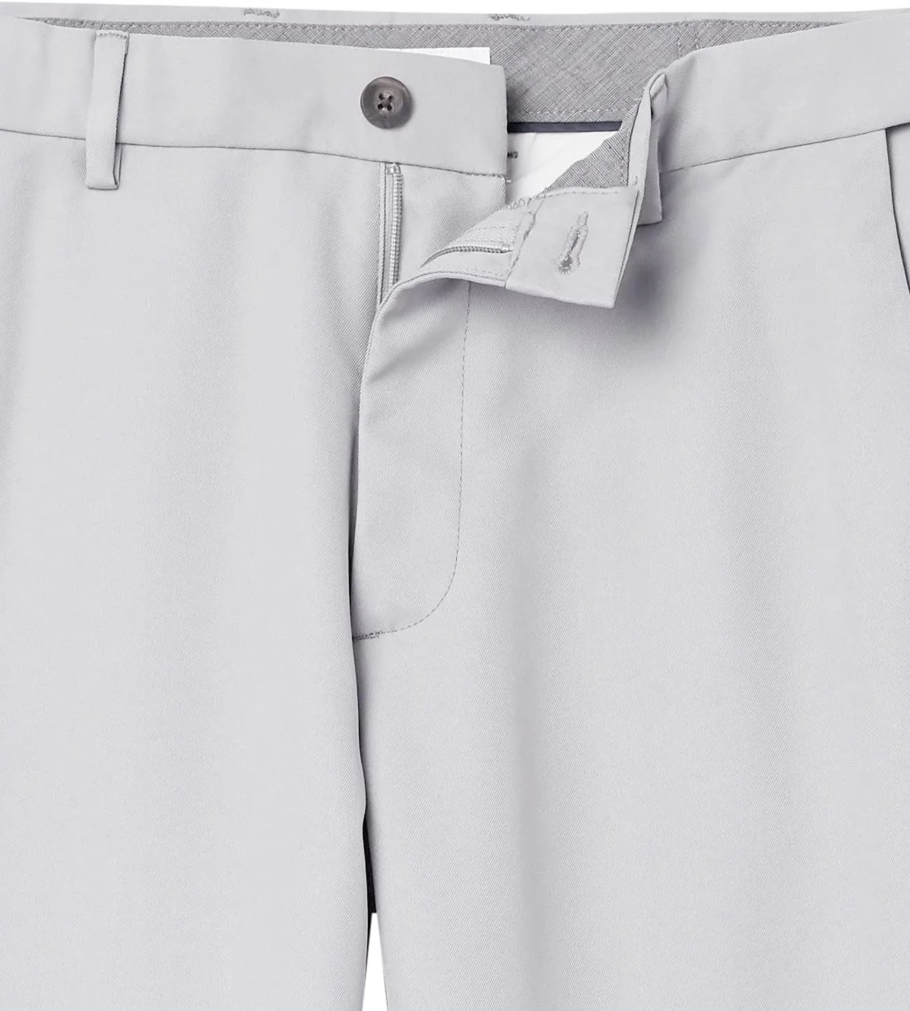 Amazon Essentials Men's Classic-Fit Expandable-Waist Flat-Front Dress Pant