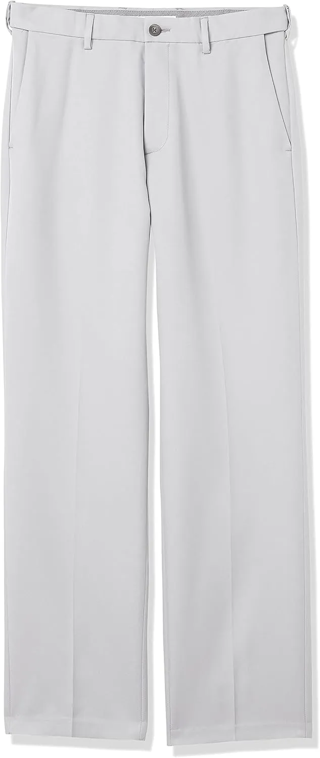 Amazon Essentials Men's Classic-Fit Expandable-Waist Flat-Front Dress Pant