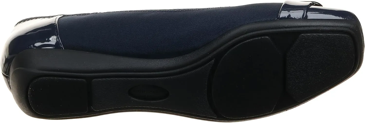 Anne Klein Womens Ulivera Flex Fit Textured Flat Shoes