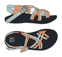 Atlas Sandals - Surf Spray/Apricot