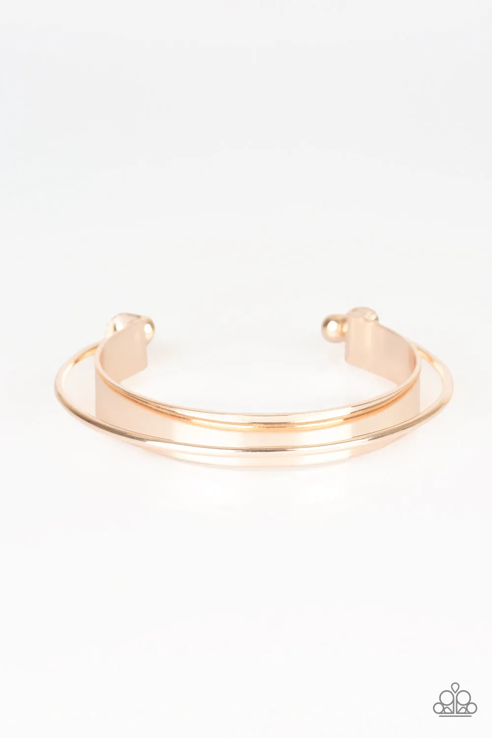 AVANT-MOD - ROSE GOLD CUFF BRACELET