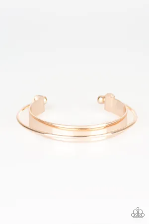 AVANT-MOD - ROSE GOLD CUFF BRACELET