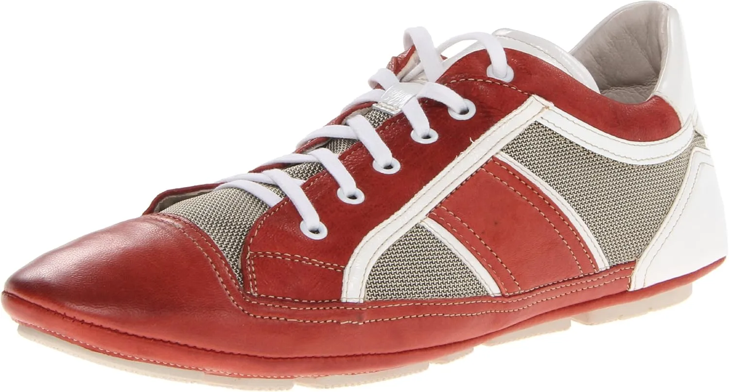 Bacco Bucci Men's Dylan Fashion Sneaker, Red, 10 D US