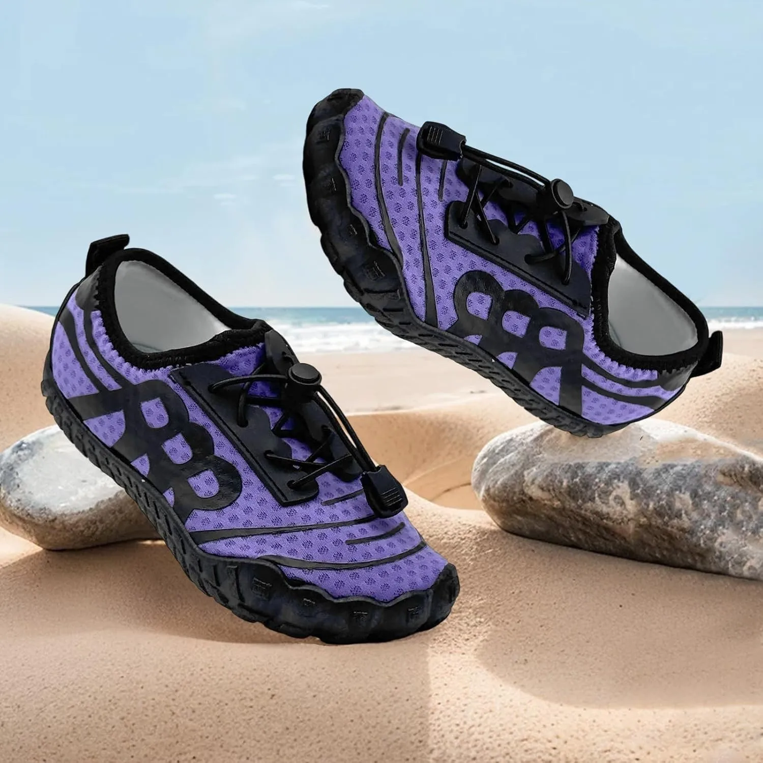 Barefoot Shoes for Women & Men - Minimalist Hiking/Trail Running Footwear with Wide Toe Box | Zero Drop Lightweight Breathable Quick-Dry Outdoor Sneakers (Size 3.5-11)