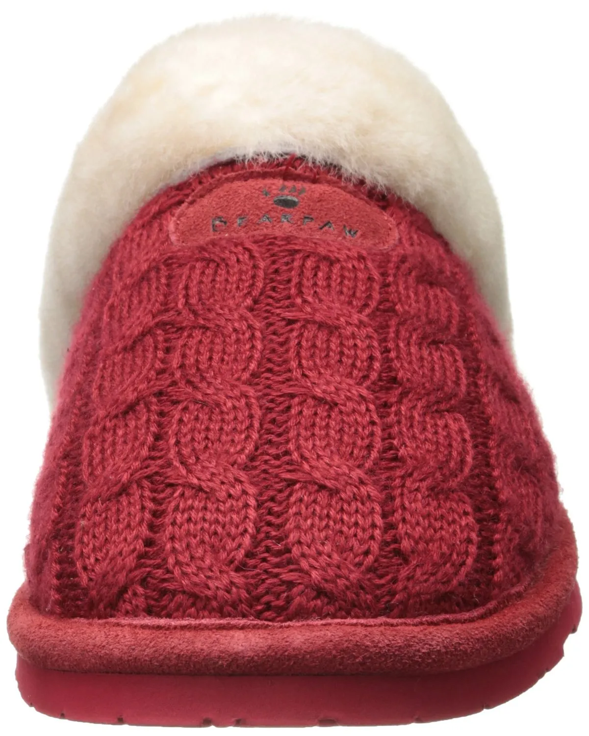 BEARPAW Women's Effie Mule, Charcoal, 8 M US