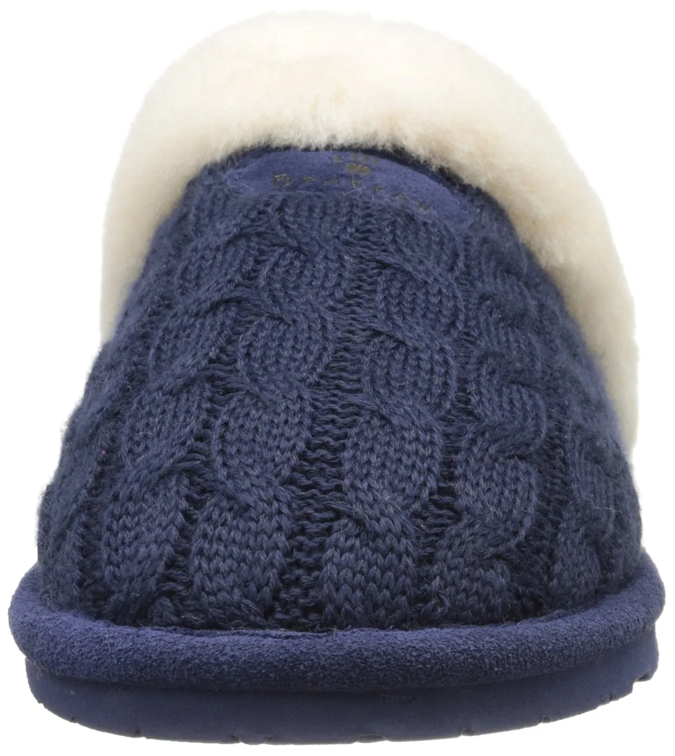 BEARPAW Women's Effie Mule, Charcoal, 8 M US