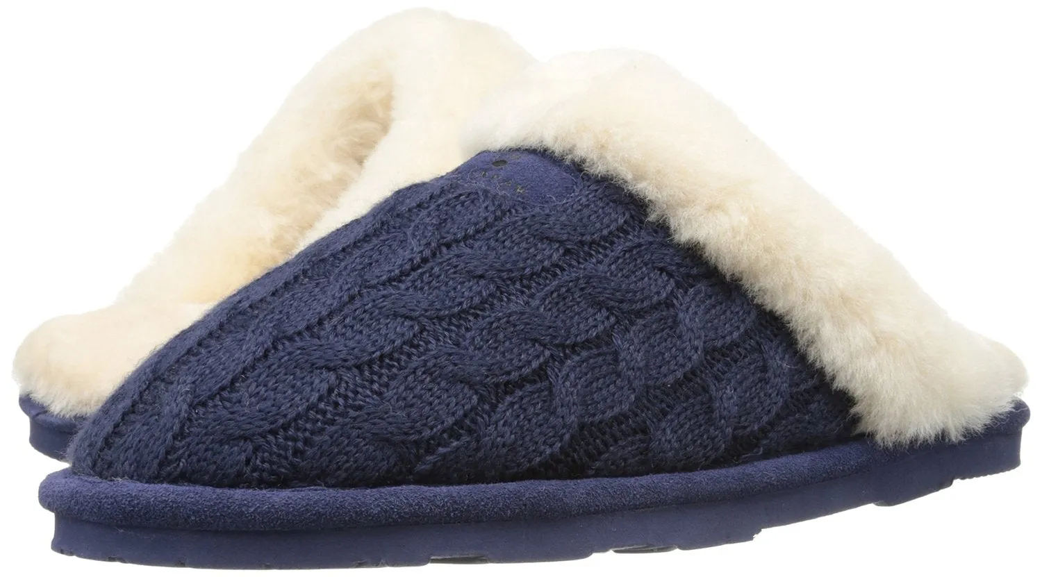 BEARPAW Women's Effie Mule, Charcoal, 8 M US
