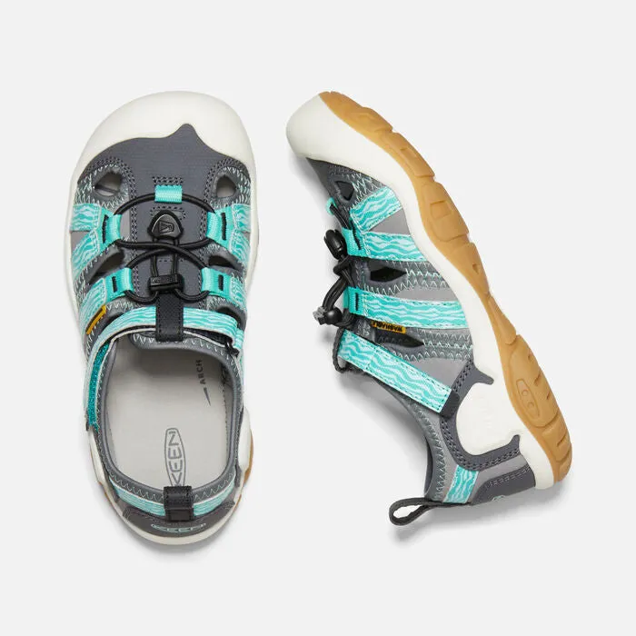 Big Kid's Knotch Creek Sandal Steel Grey Waterfall