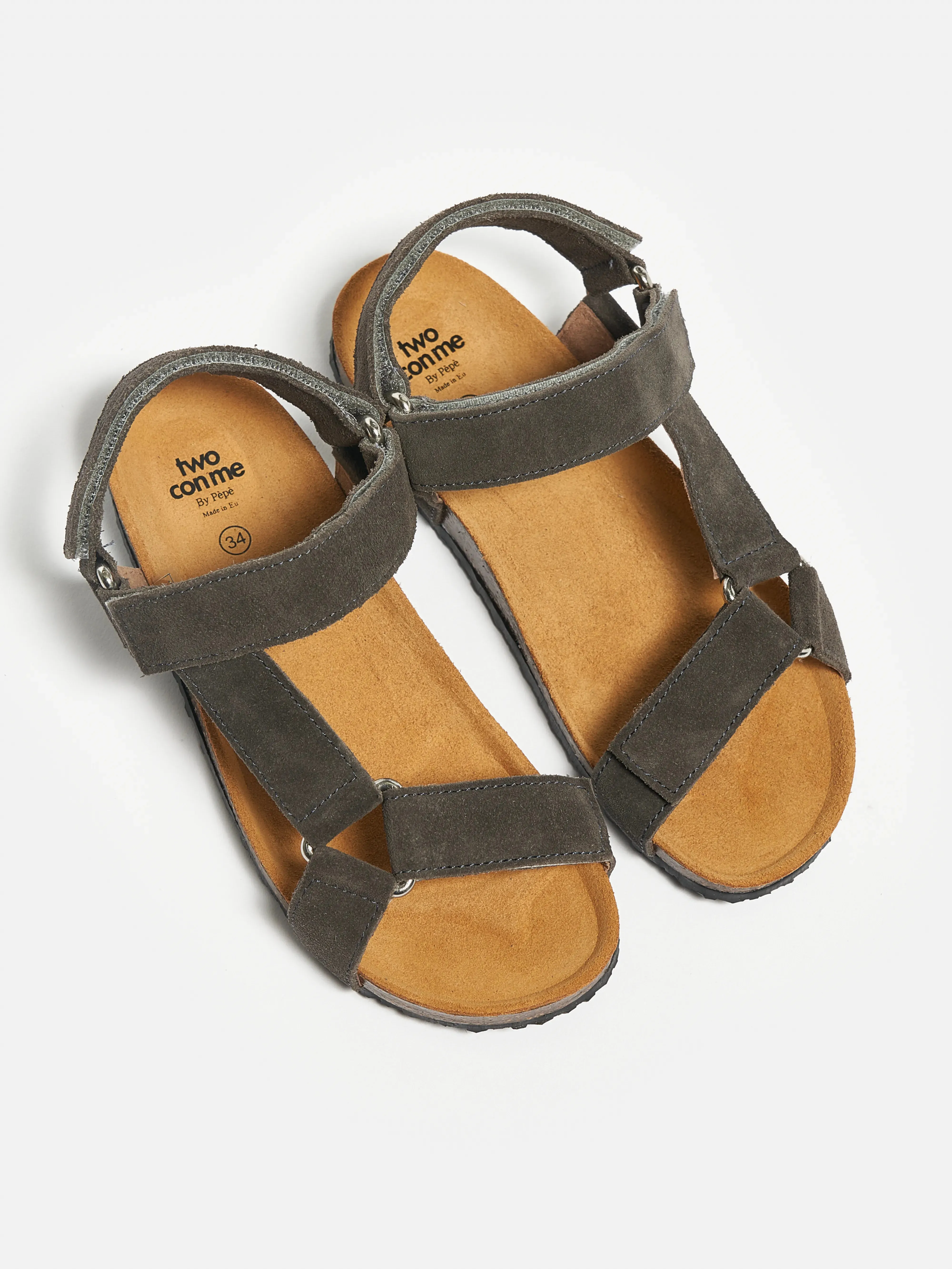 bk30 sandals for kids (241 / G / DARK GREY)