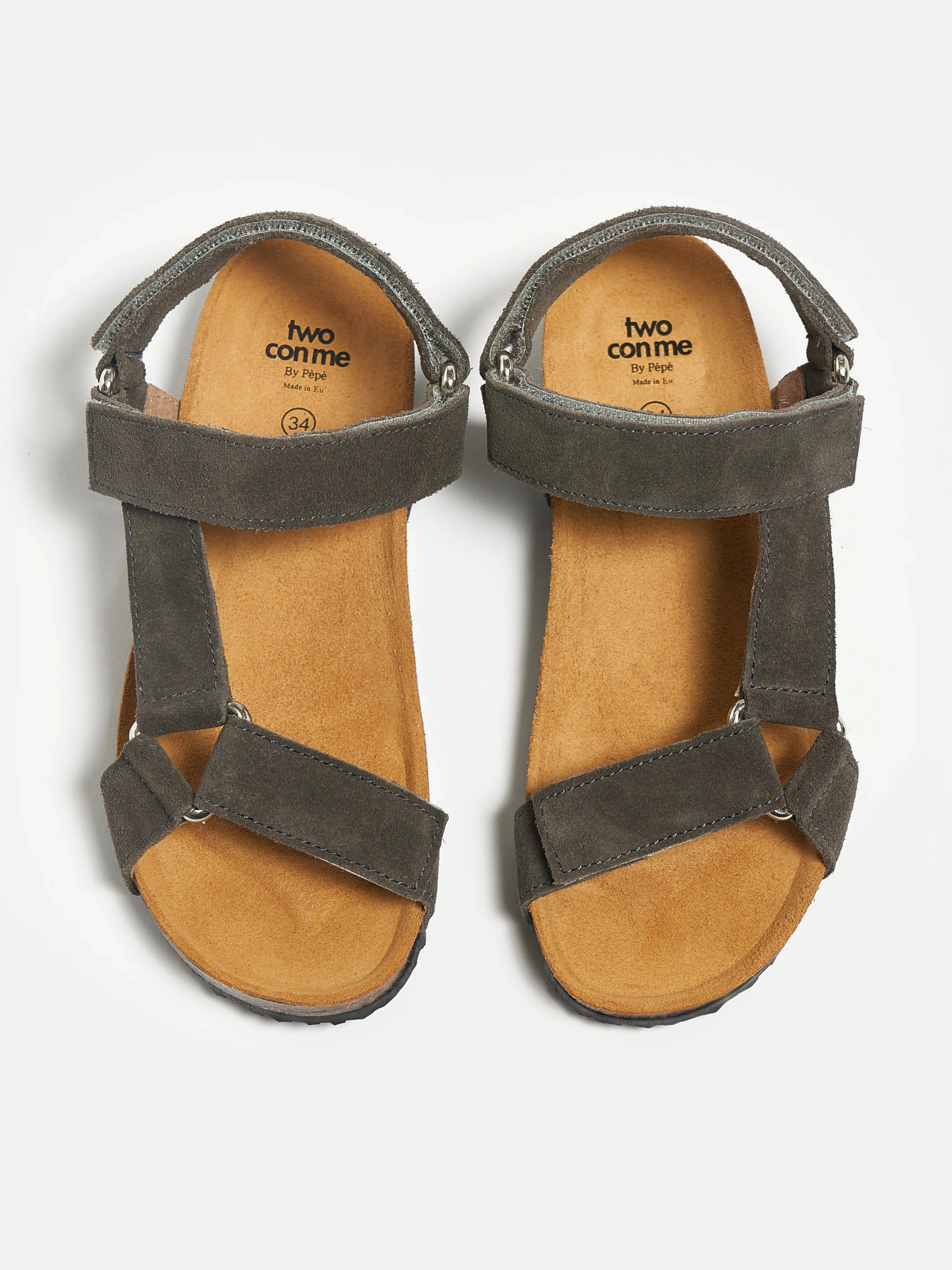 bk30 sandals for kids (241 / G / DARK GREY)