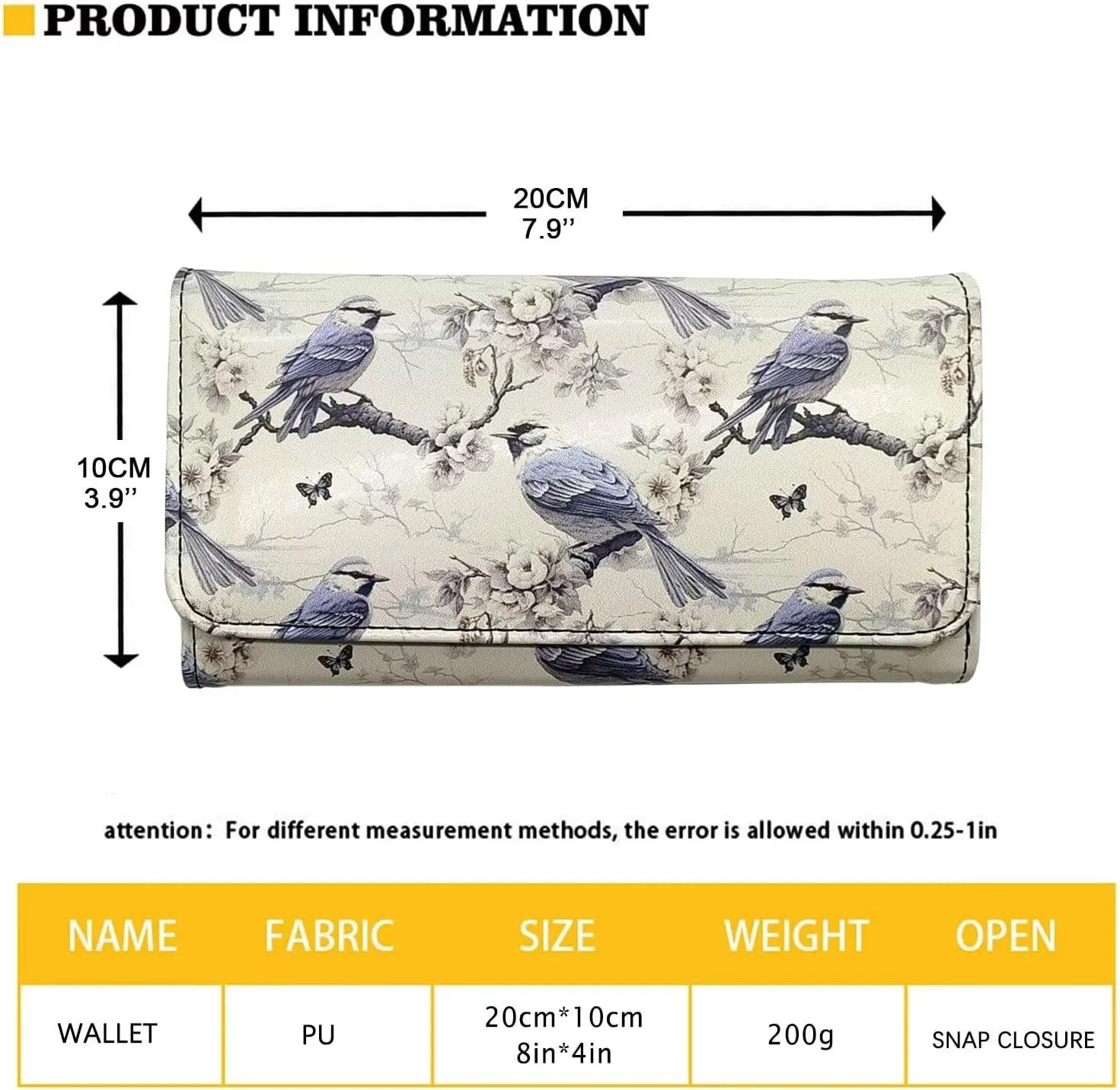 Bloody Splatter Slim Wallets for Women Black Leather Trifold Long Billfold Wallet, Halloween Night Blood Red Ladies Zipper Clutch Purse Money Organizer Credit Card Holder