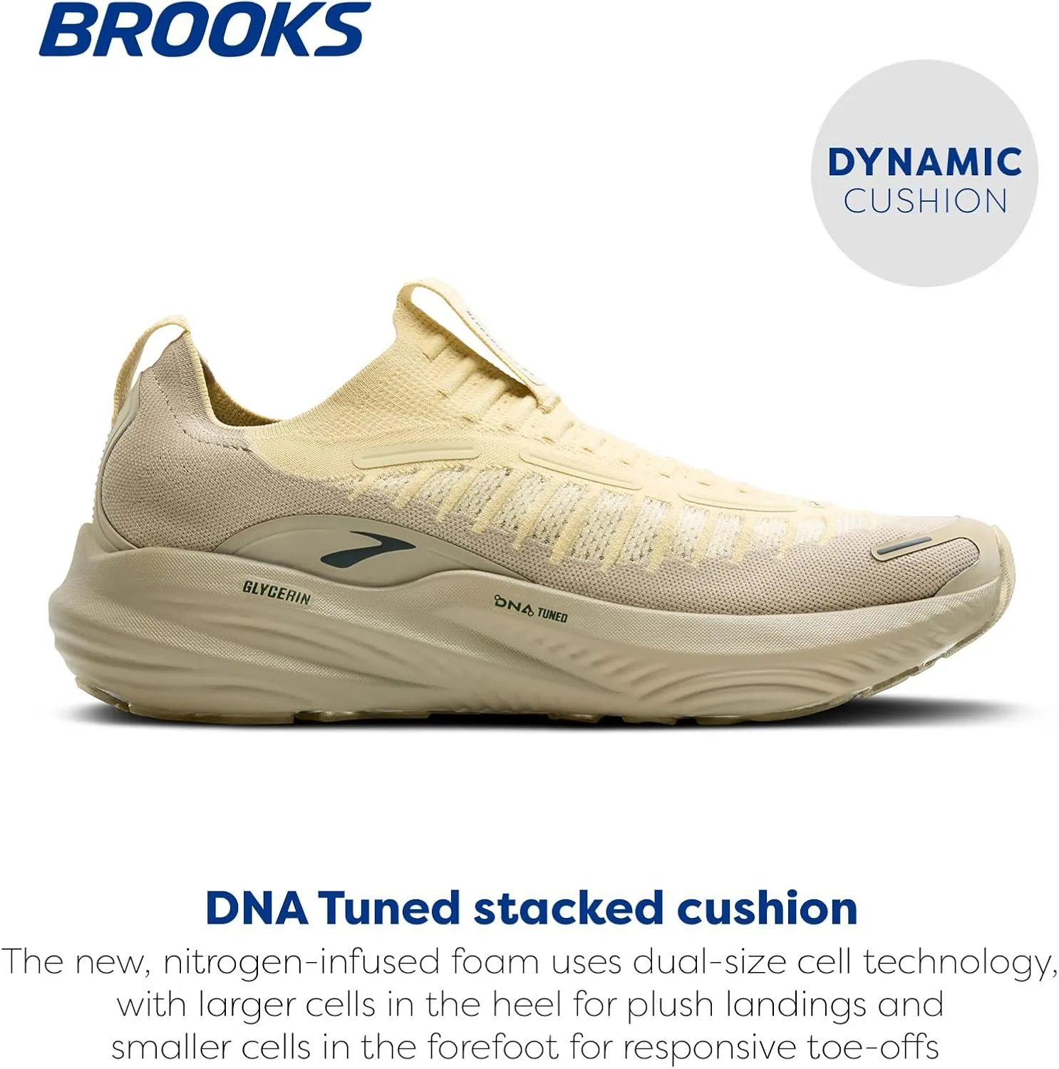 Brooks Men’s Glycerin 22 SE, Laceless Special Edition Neutral Running Shoe