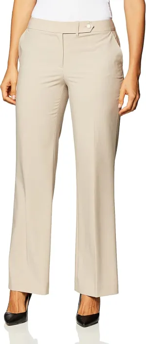 Calvin Klein Women's Straight-Leg Classic Business Casual Pants