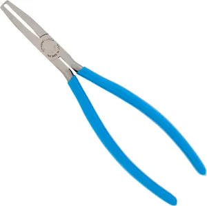 Channellock 748 8-Inch Long Reach End Cutting Pliers | Nipper End Cutter with Extra Long Flat Nose | Designed for Hard to Reach Places | Forged from High Carbon Steel | Made in the USA , Blue