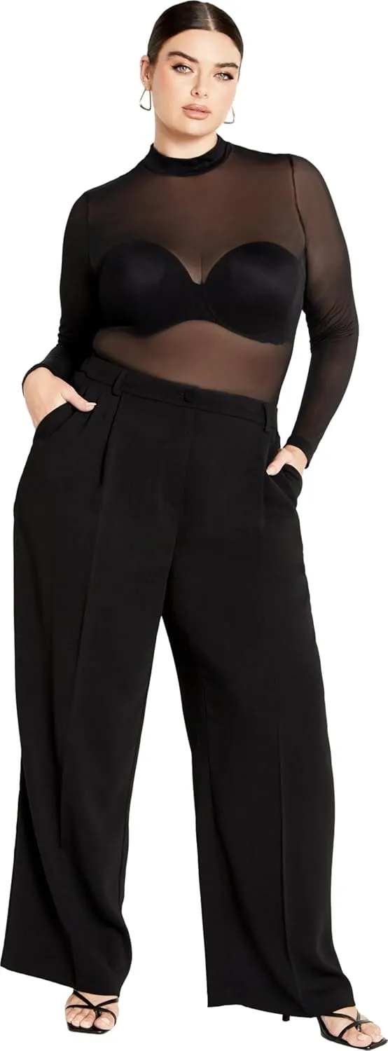 City Chic Women's Apparel Women's Plus Size Pant-Laila