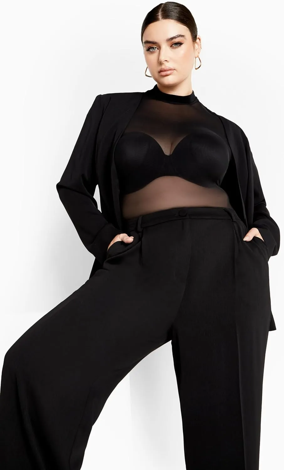 City Chic Women's Apparel Women's Plus Size Pant-Laila