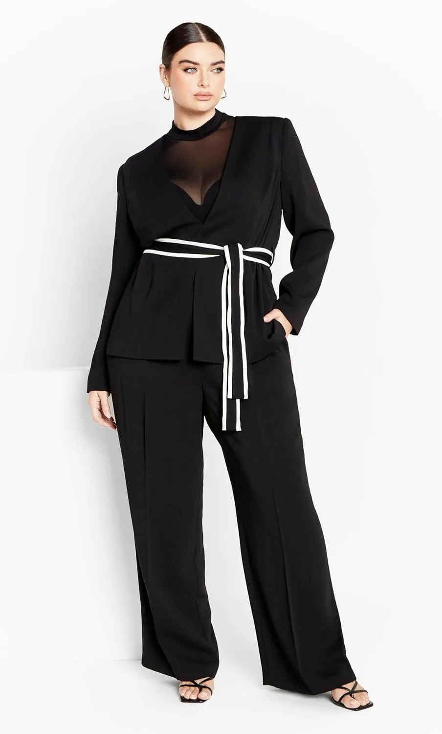 City Chic Women's Apparel Women's Plus Size Pant-Laila