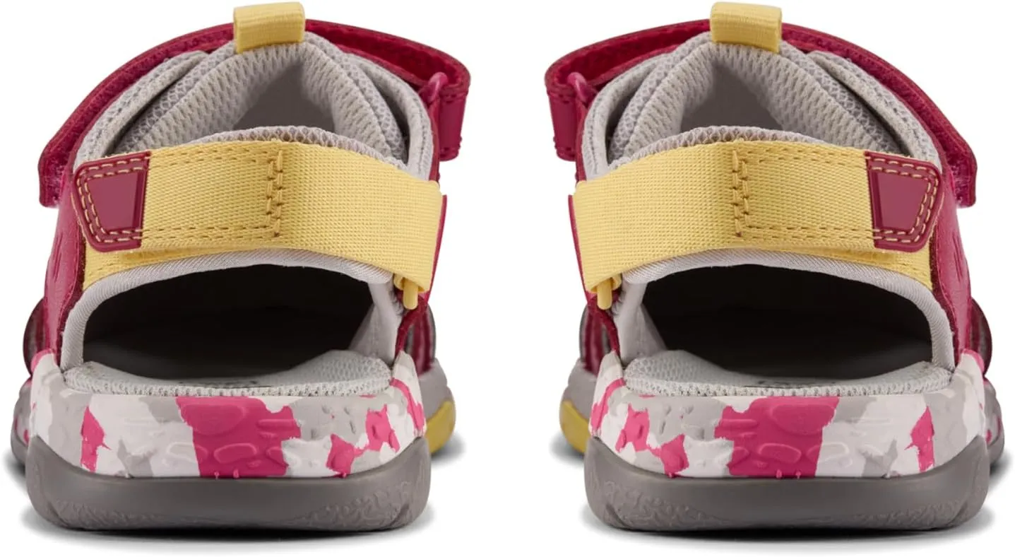 Clarks Girl's Steggy Roar Fisherman Sandal