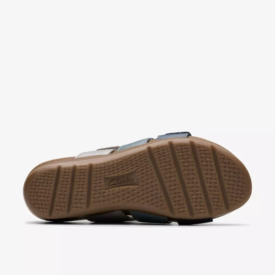 Clarks Women's Calenne Lily Navy Multi 26181559