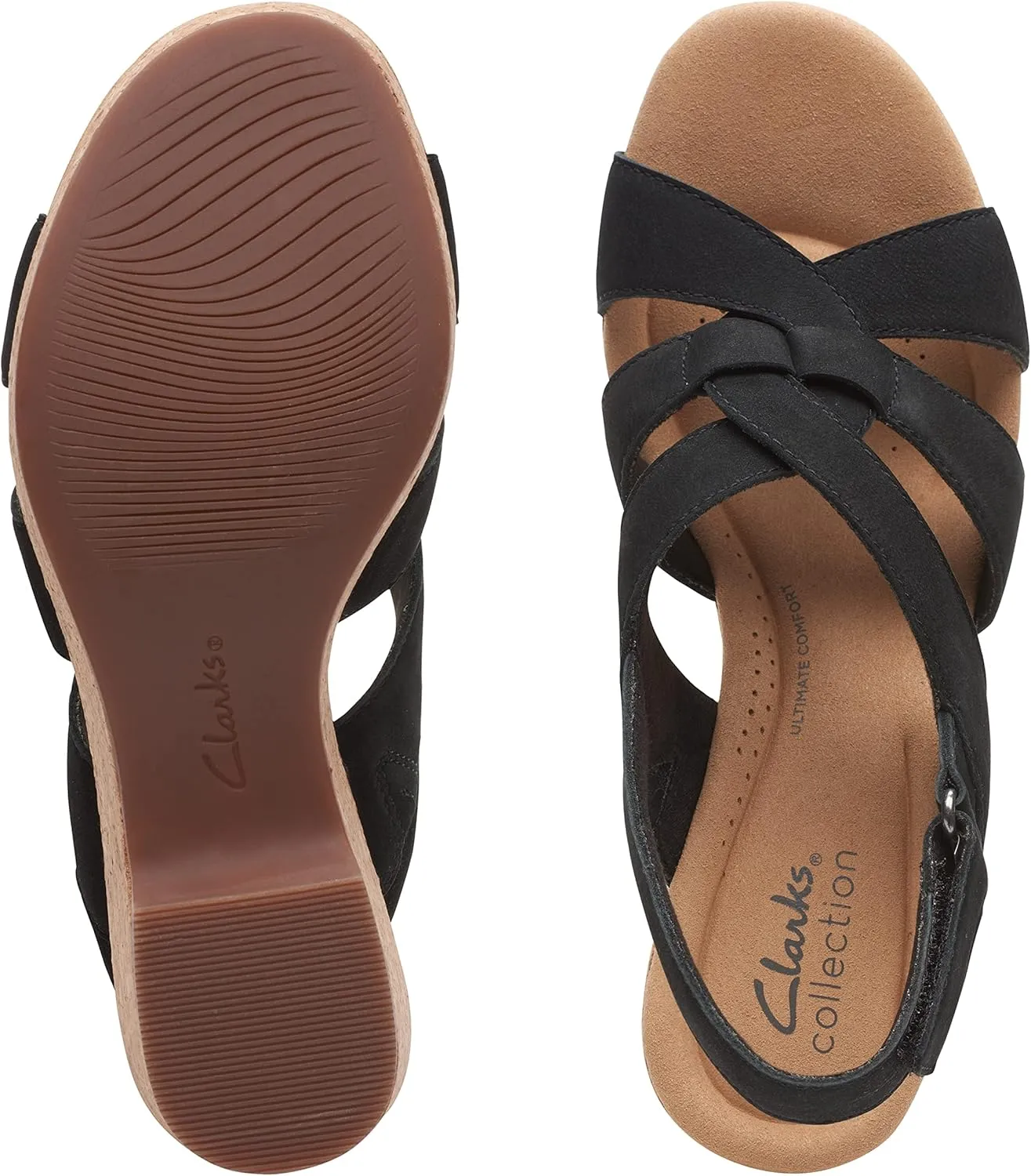 Clarks Women's Giselle Beach Wedge Sandal
