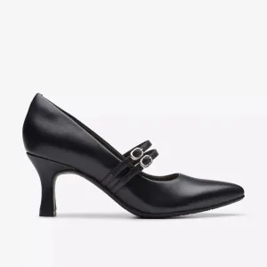 Clarks Women's Kataleyna Joy Black Leather 26178024