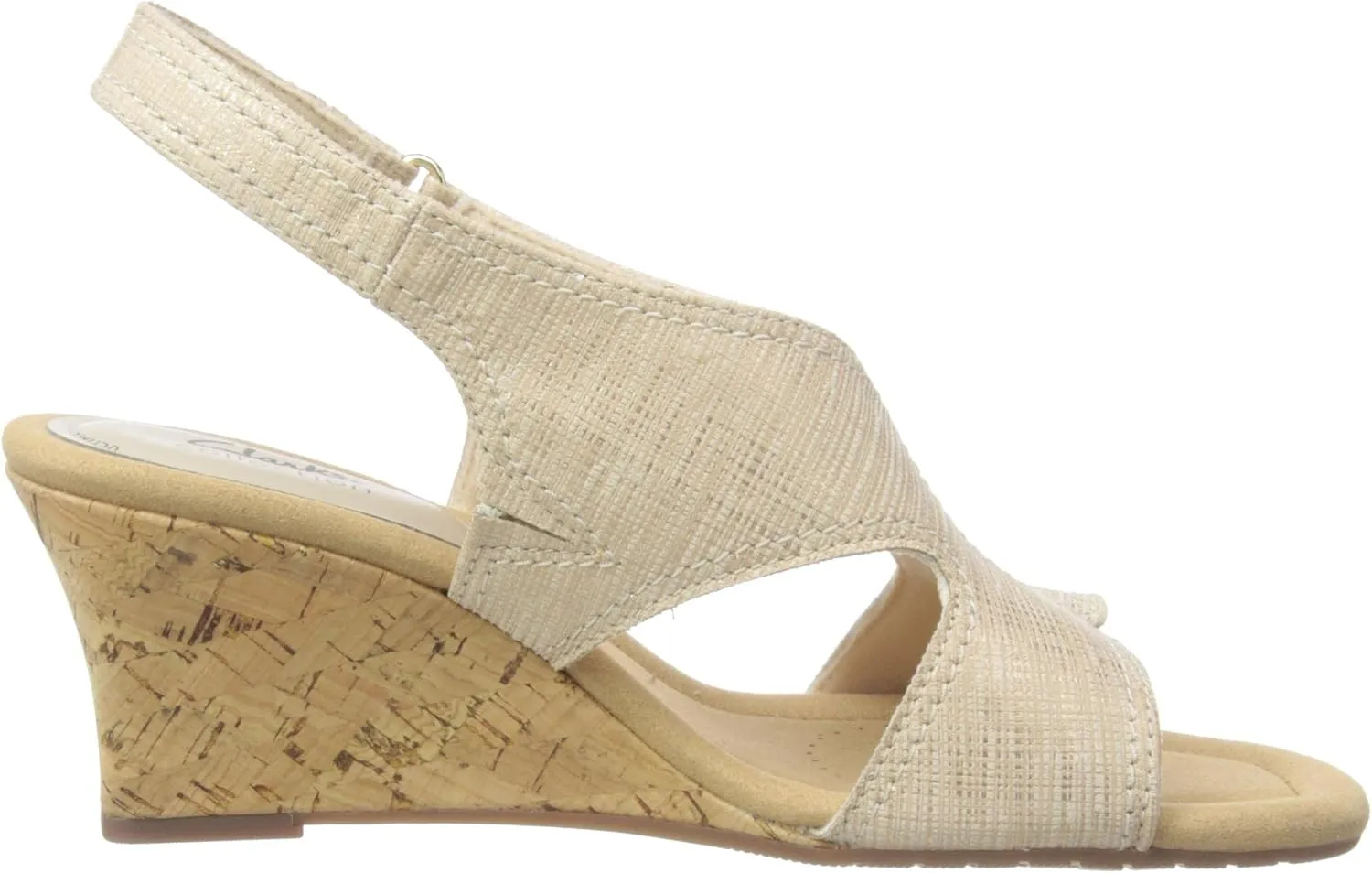 Clarks Women's Kyarra Aster Wedge Sandal