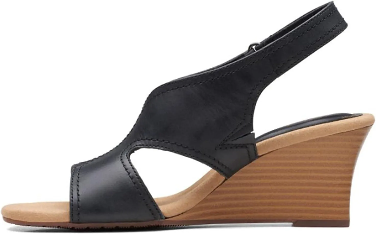 Clarks Women's Kyarra Aster Wedge Sandal