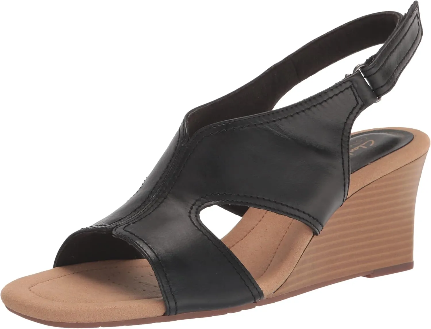 Clarks Women's Kyarra Aster Wedge Sandal