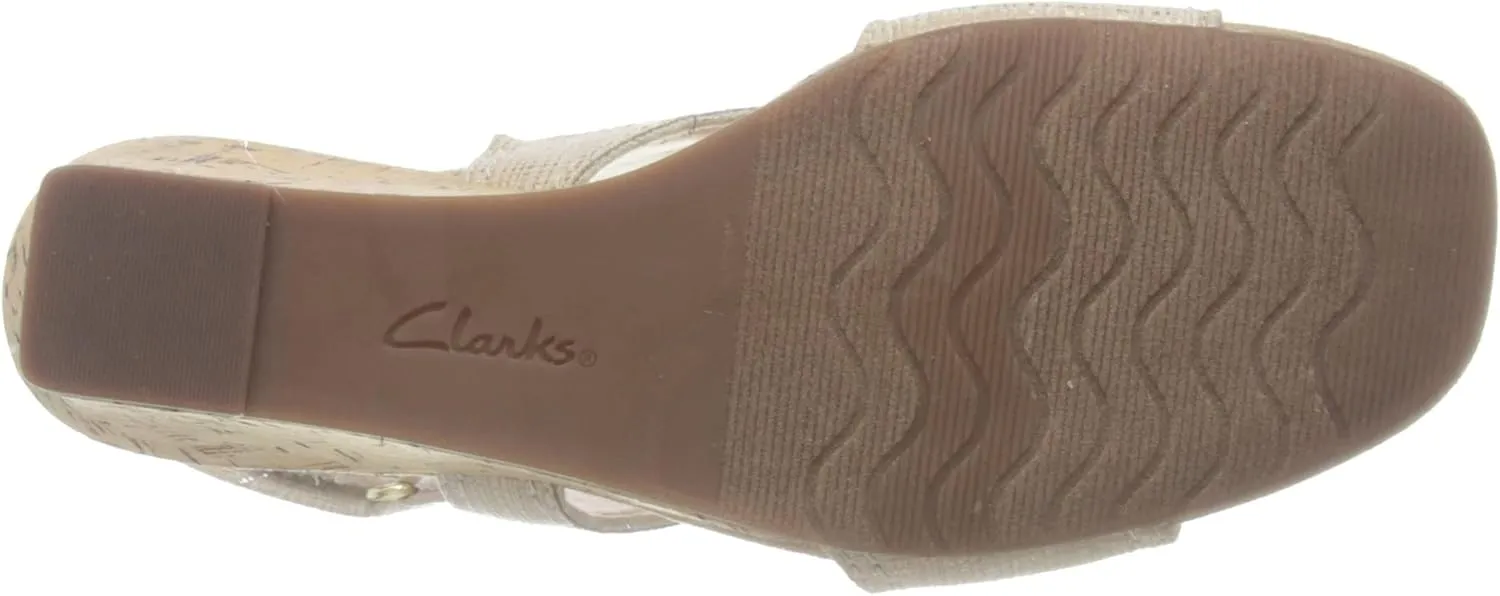 Clarks Women's Kyarra Aster Wedge Sandal