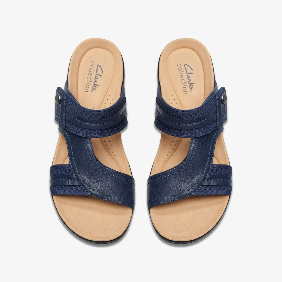 Clarks Women's Laurieann Cara Navy Combi 26177331