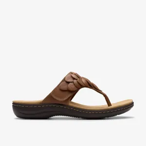 Clarks Women's Laurieann Palm Tan Leather 26181706