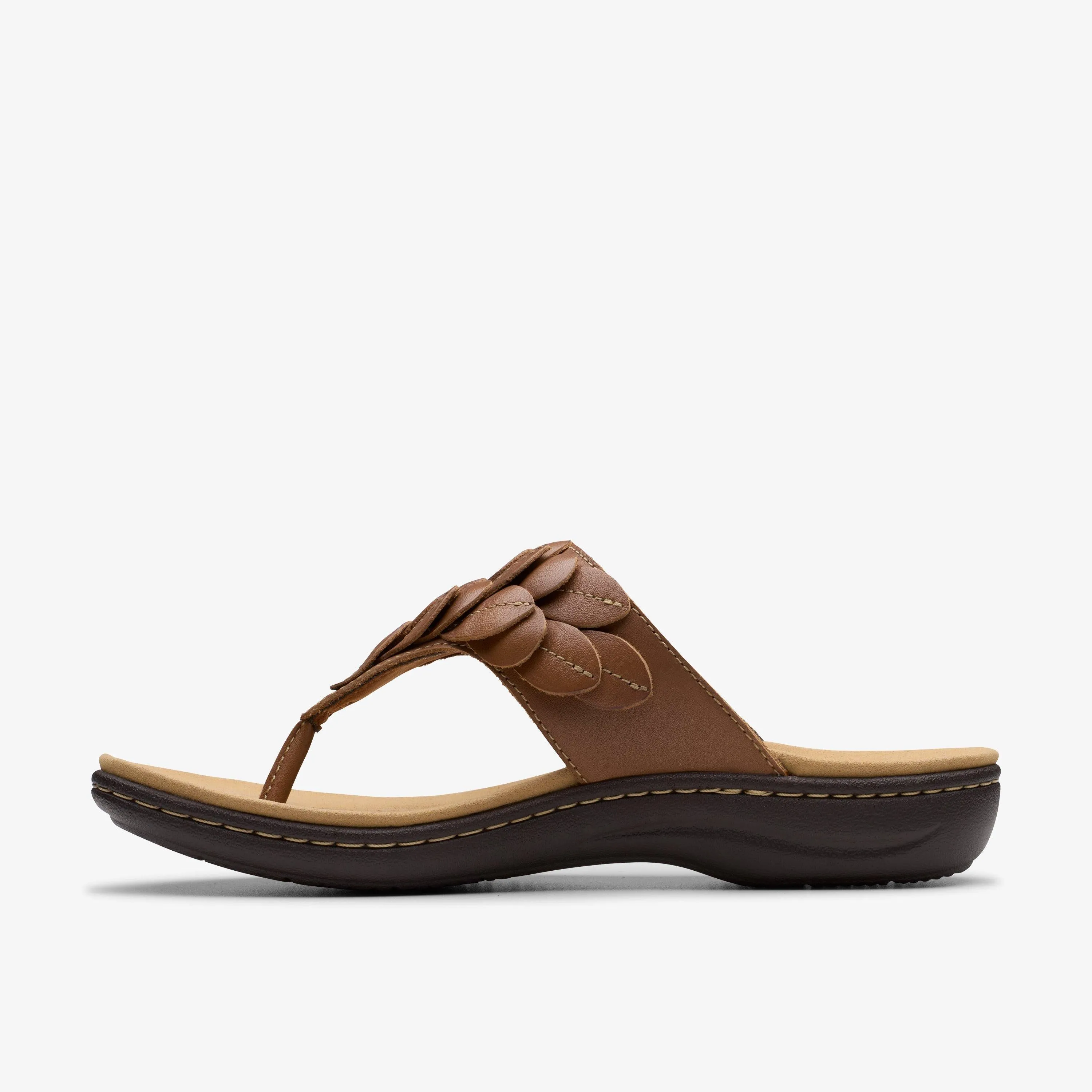 Clarks Women's Laurieann Palm Tan Leather 26181706