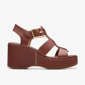 Clarks Women's Manon Cove Tan Leather 26176295
