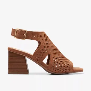 Clarks Women's Siara65 Flow Tan Nubuck 26176346