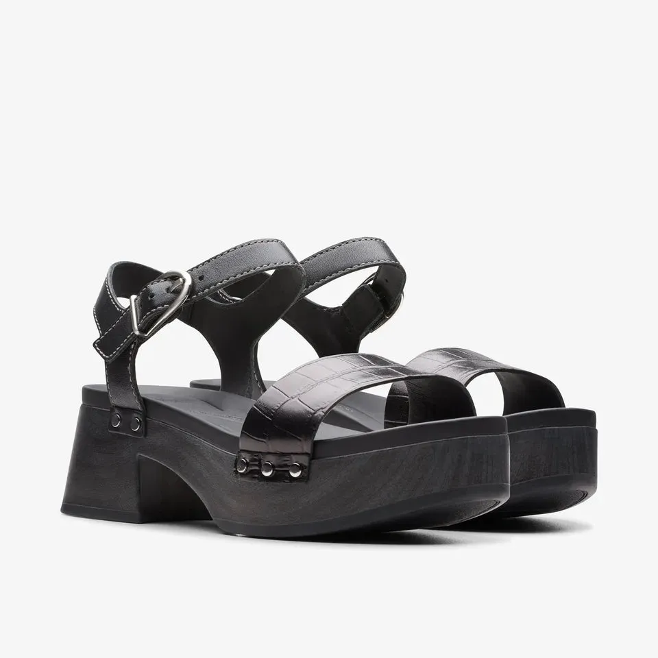 Clarks Women's Sivanne Bay Black Interest 26177367