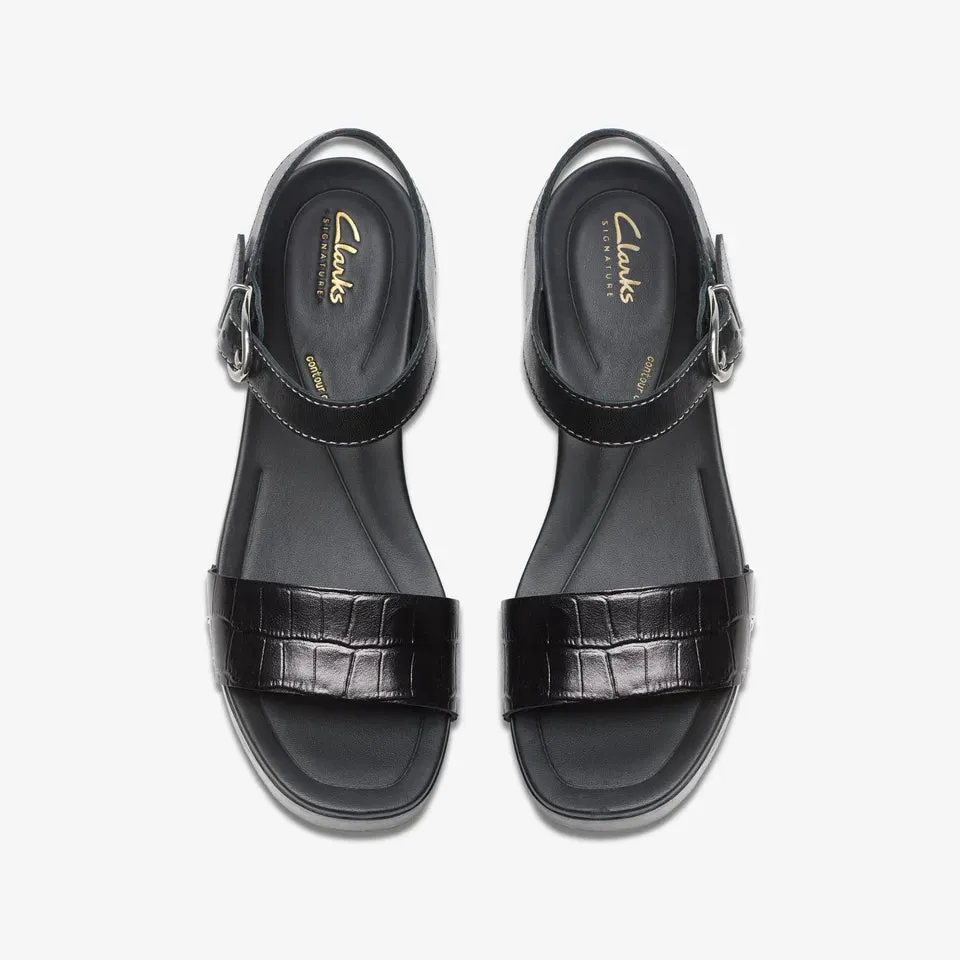Clarks Women's Sivanne Bay Black Interest 26177367
