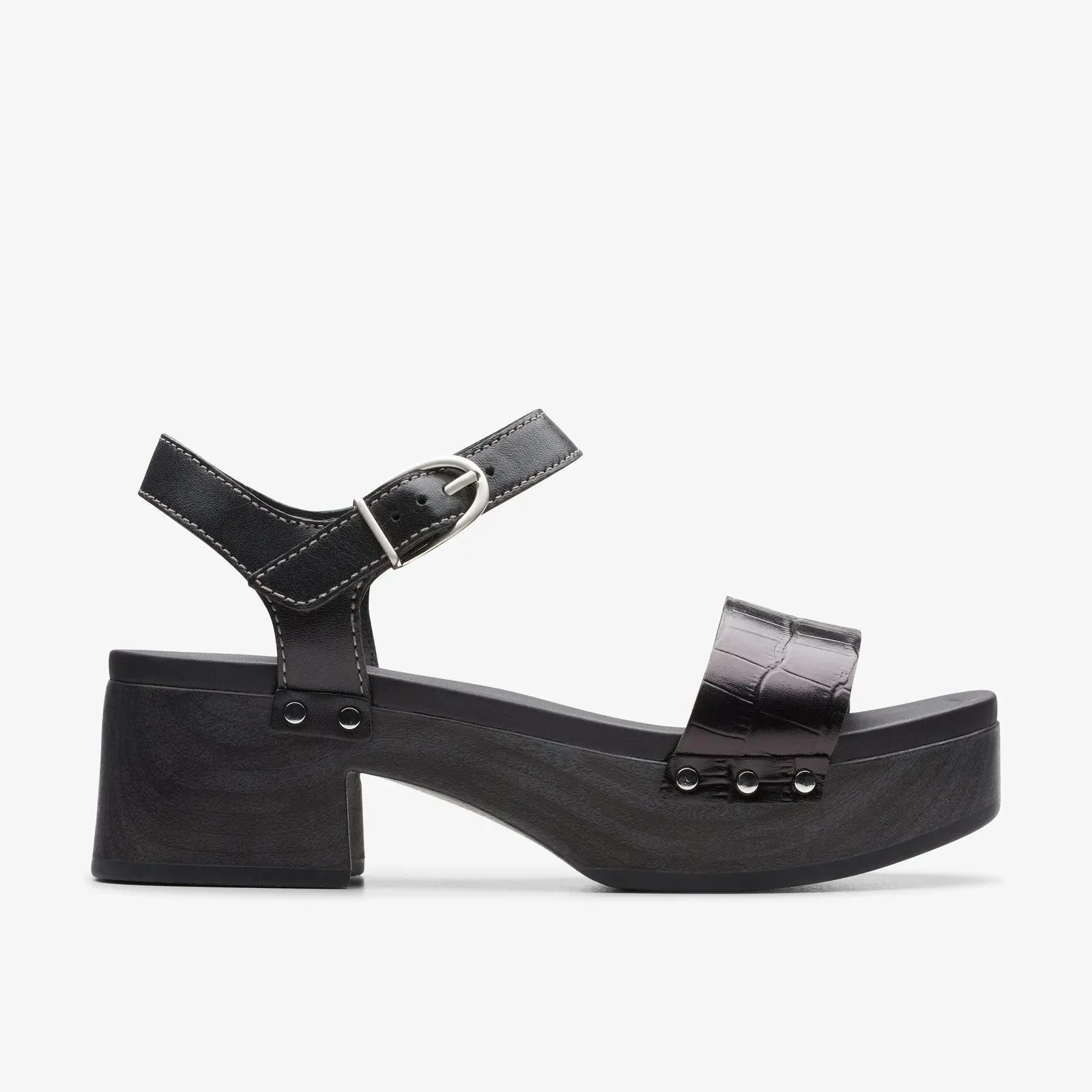 Clarks Women's Sivanne Bay Black Interest 26177367