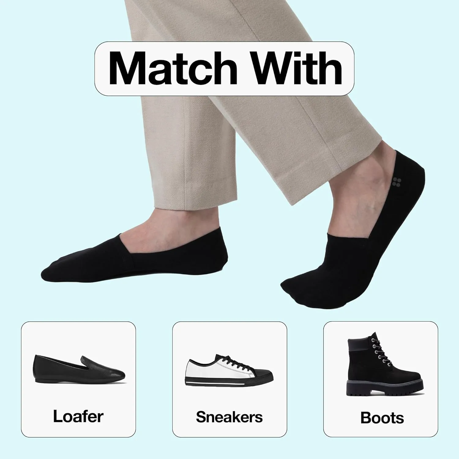 Cloud Organic Terry No Show Socks Non Slip Loafer Sneaker Flats Boat Shoe Invisible Low Cut Cotton Socks For Men and Women