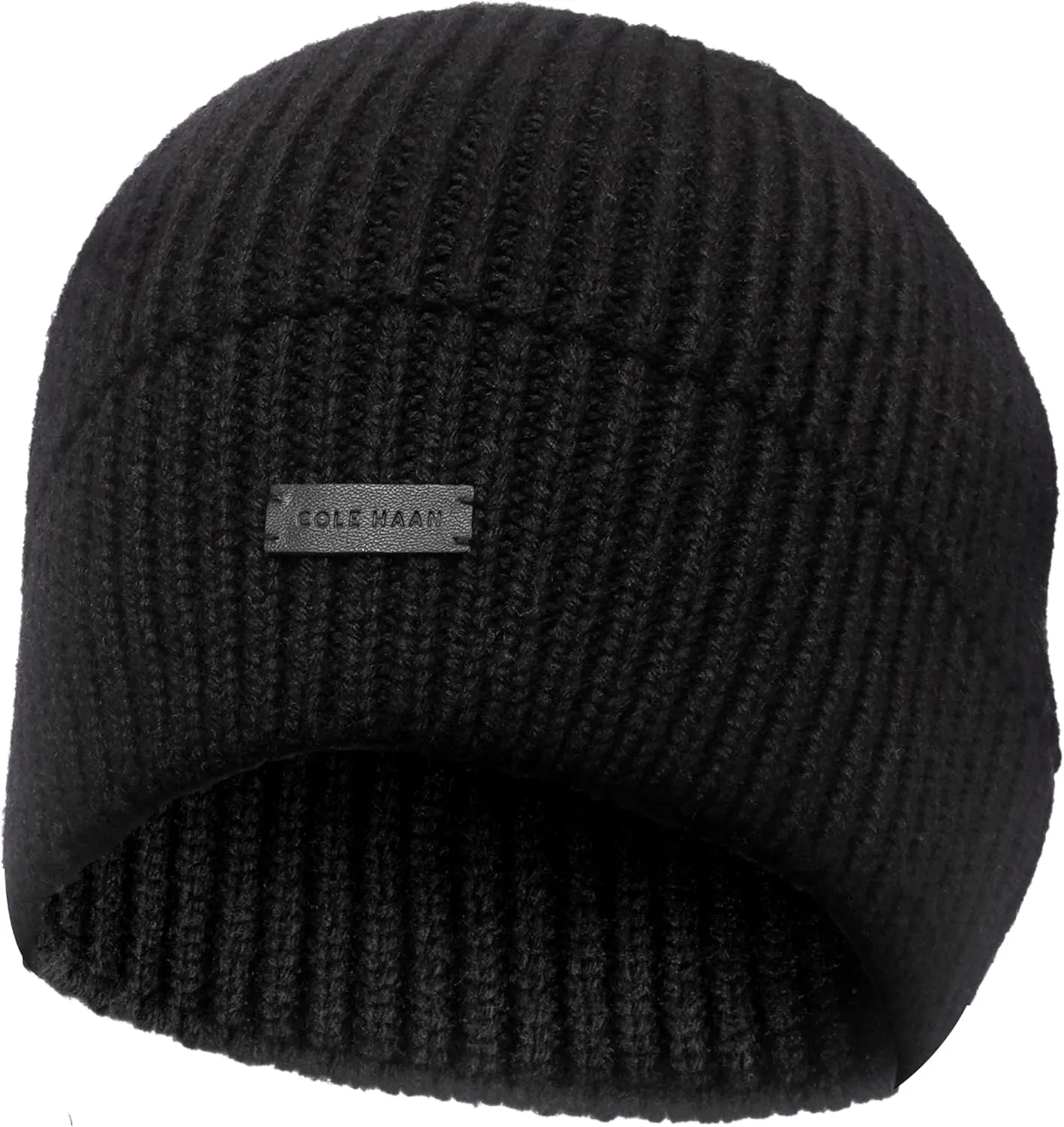 Cole Haan Knit Beanie for Men, One Size, No Cuff Design with Premium Comfort and Durable Quality for Everyday Style