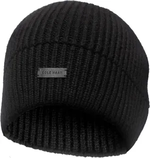Cole Haan Knit Beanie for Men, One Size, No Cuff Design with Premium Comfort and Durable Quality for Everyday Style